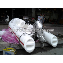 barco inflable del PVC de la nave de fibra de vidrio